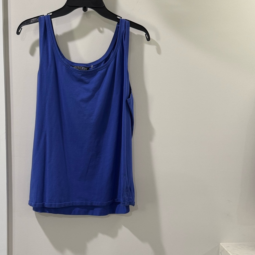 Elegant Royal Blue Women's Tank Top